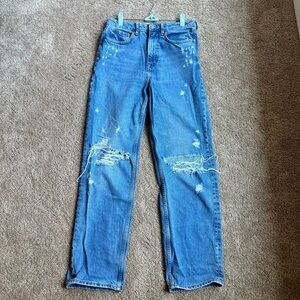 H&M 90s Style Baggy Straight Jeans